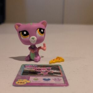 Hasbro Purple and Green Cat Toy